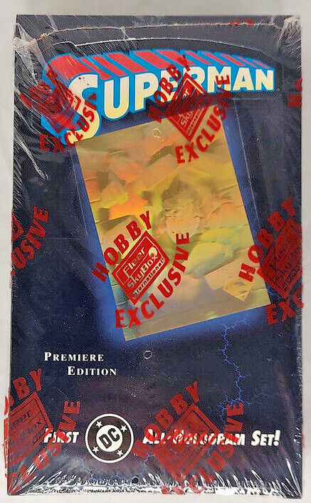 Superman Holo Series Trading Cards 1996 Fleer/SkyBox Gold Parallel DC * UPICK *