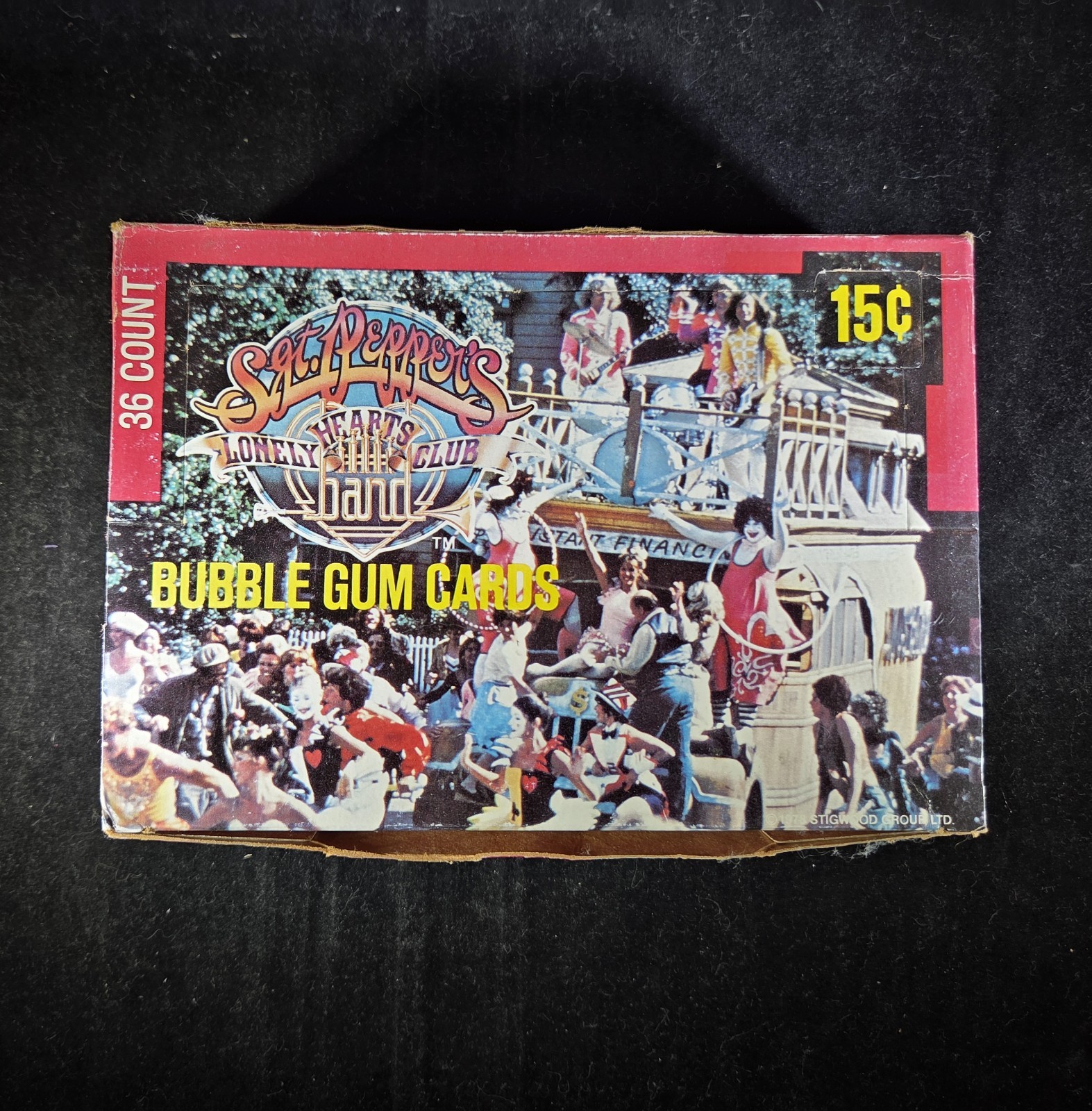 1978 Donruss Sgt. Pepper’s Lonely Hearts Club Band Bubble Gum Cards – Full Box