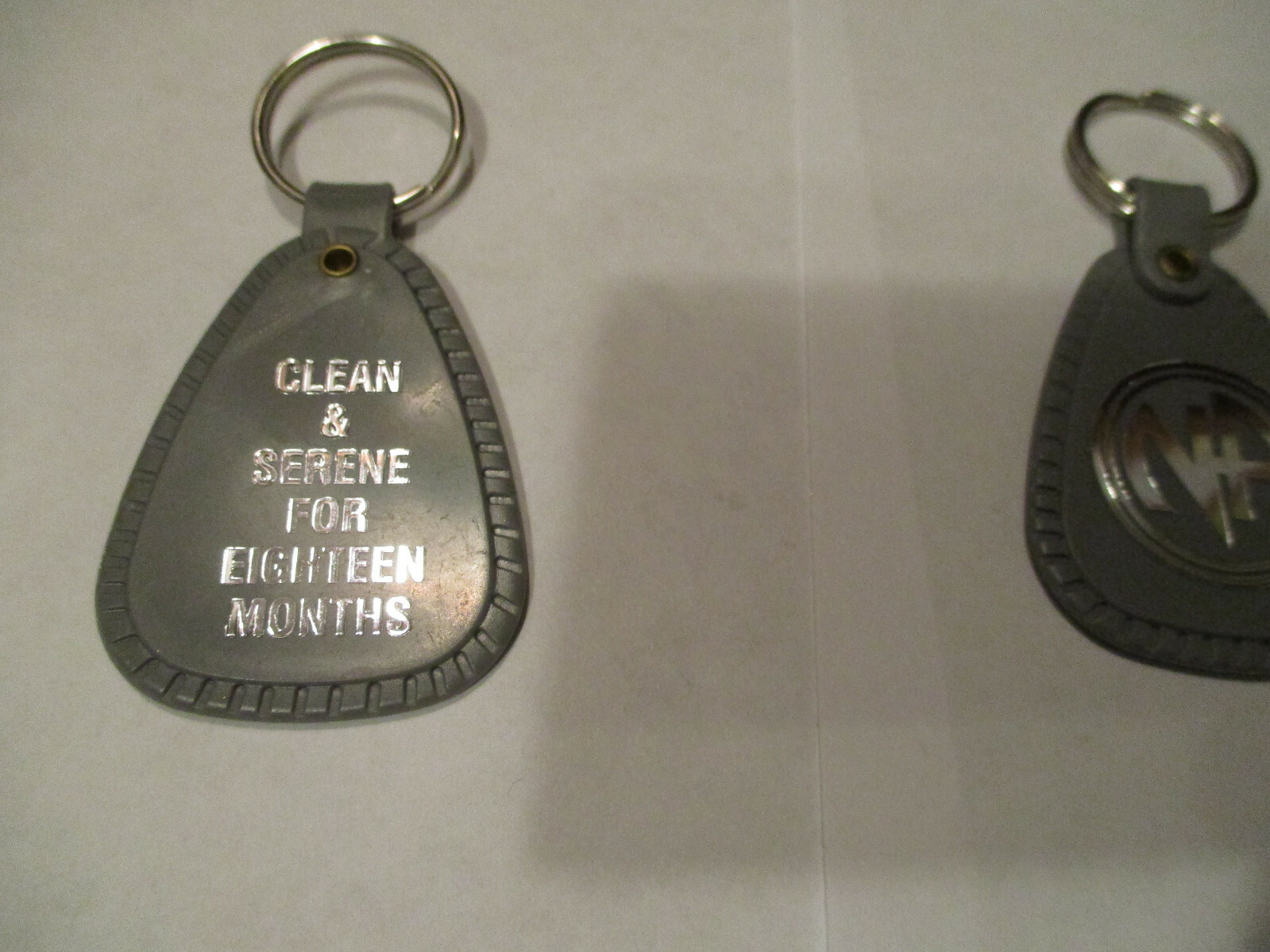 NA NARCOTICS ANONYMOUS KEY TAG CLEAN TIME – 18 MONTHS