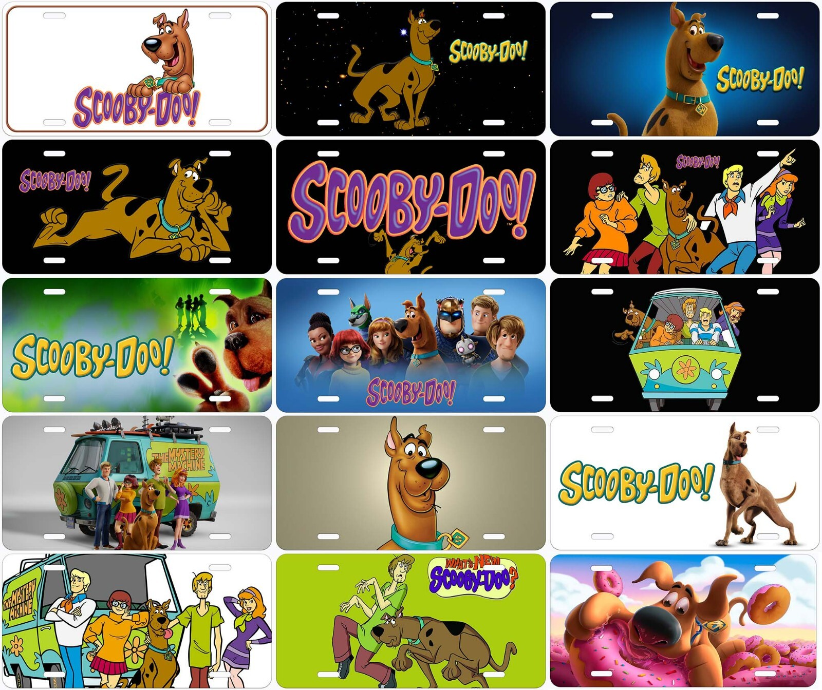 Scooby Doo Novelty Auto Car License Plate