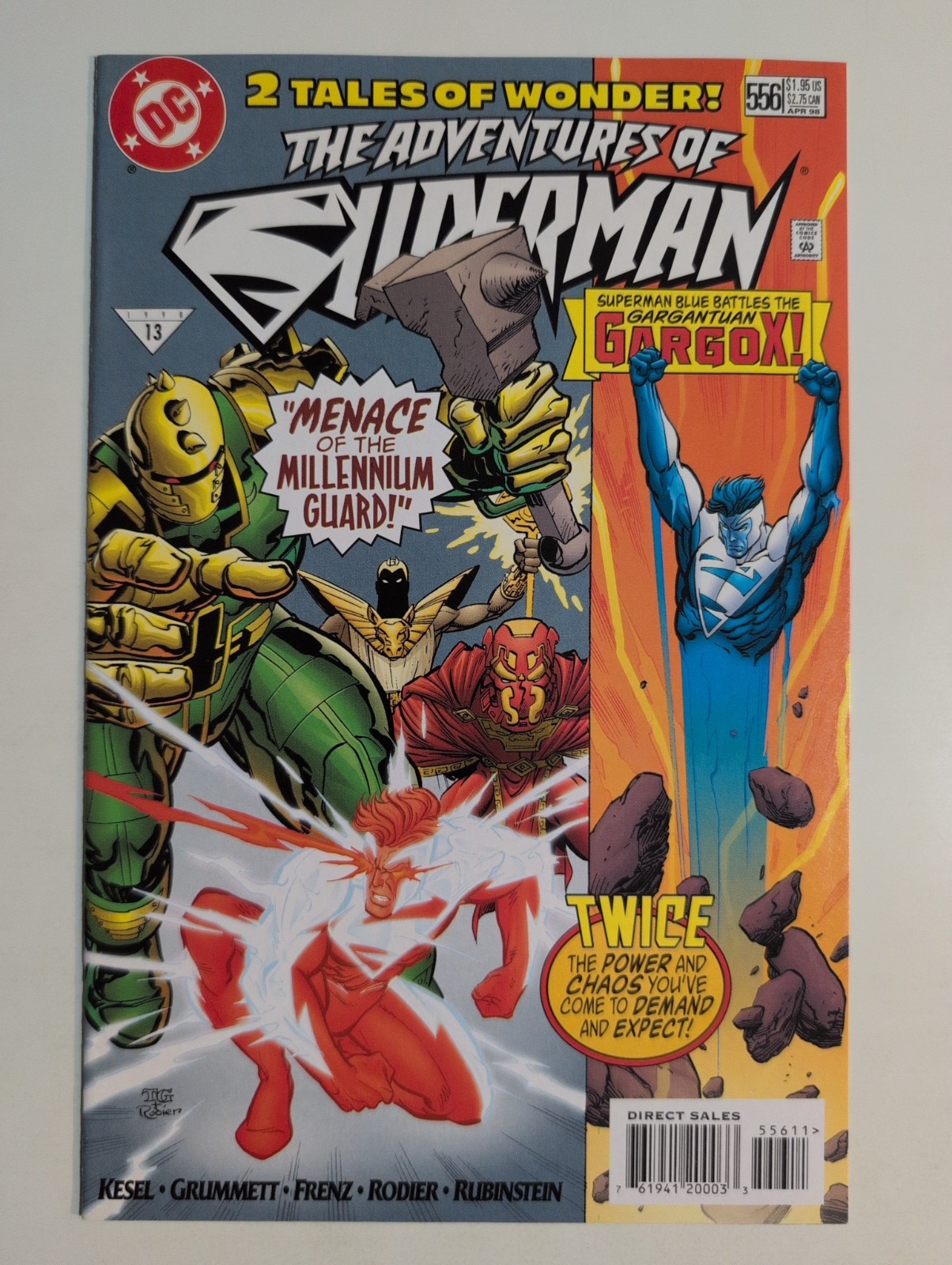 Adventures of Superman #556 Clark Kent Lois Lane DC Comics 1998