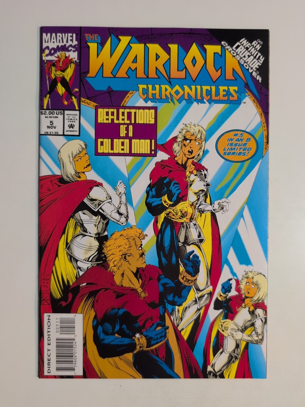 Warlock Chronicles #5 Comic Book Marvel Comics 1993