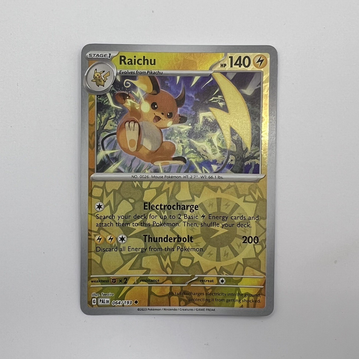 Raichu 064/193 Sv02: Paldea Evolved Regular