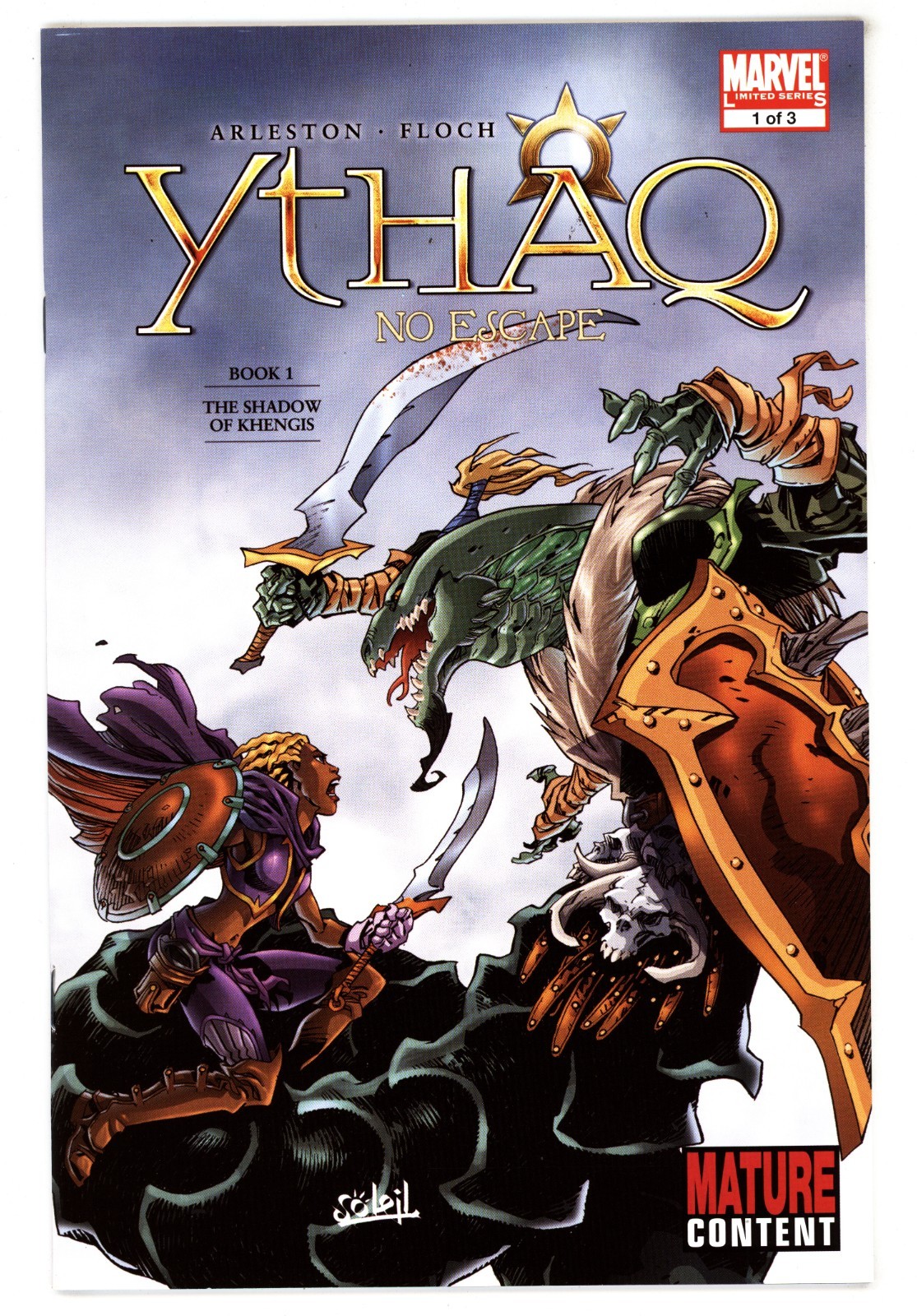 Ythaq: No Escape #1 NM- 9.2 2009 Adrien Floch Cover