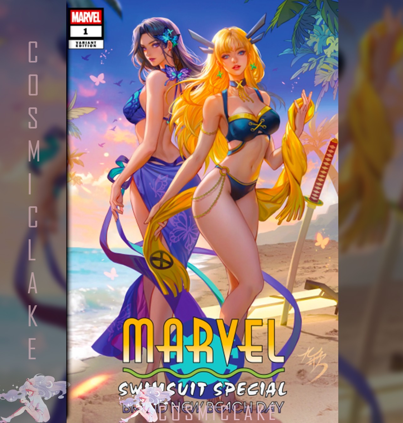 Marvel Swimsuit Special Beach Day #1 Fan Yang Variant Ltd 3000 Presale 7/1 ☆