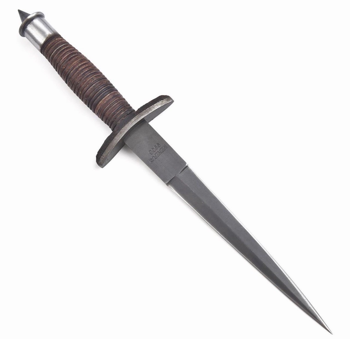CASE V-42 US Forces WWII Dagger Double Edge Knife Devil’s Brigade Leather Handle