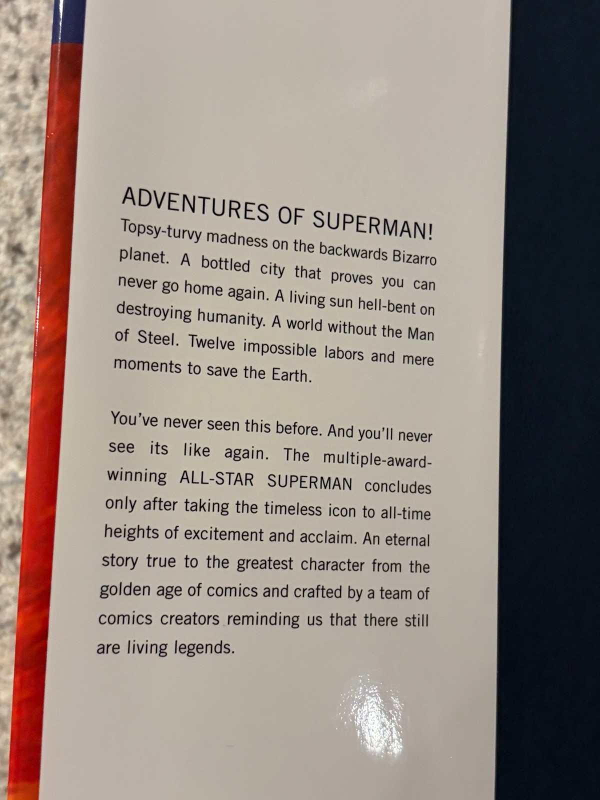 DC Comics Graphic Novel All Star Superman Vol 2 Grant Morrison Frank Quitely