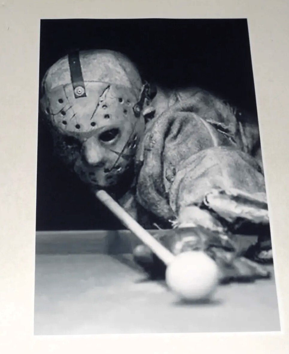 Jason Voorhees Friday the 13th part VI Poster Horror Playing Pool 19″x13″