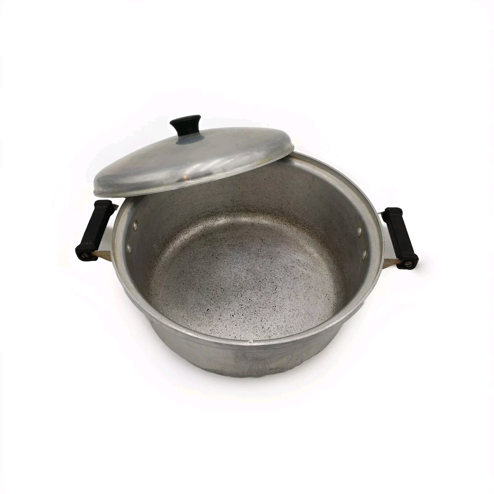 VTG Regal Ware Cast Aluminum 4 Qt Stock Pot w/Lid Kewaskum Utensil Co Wis.