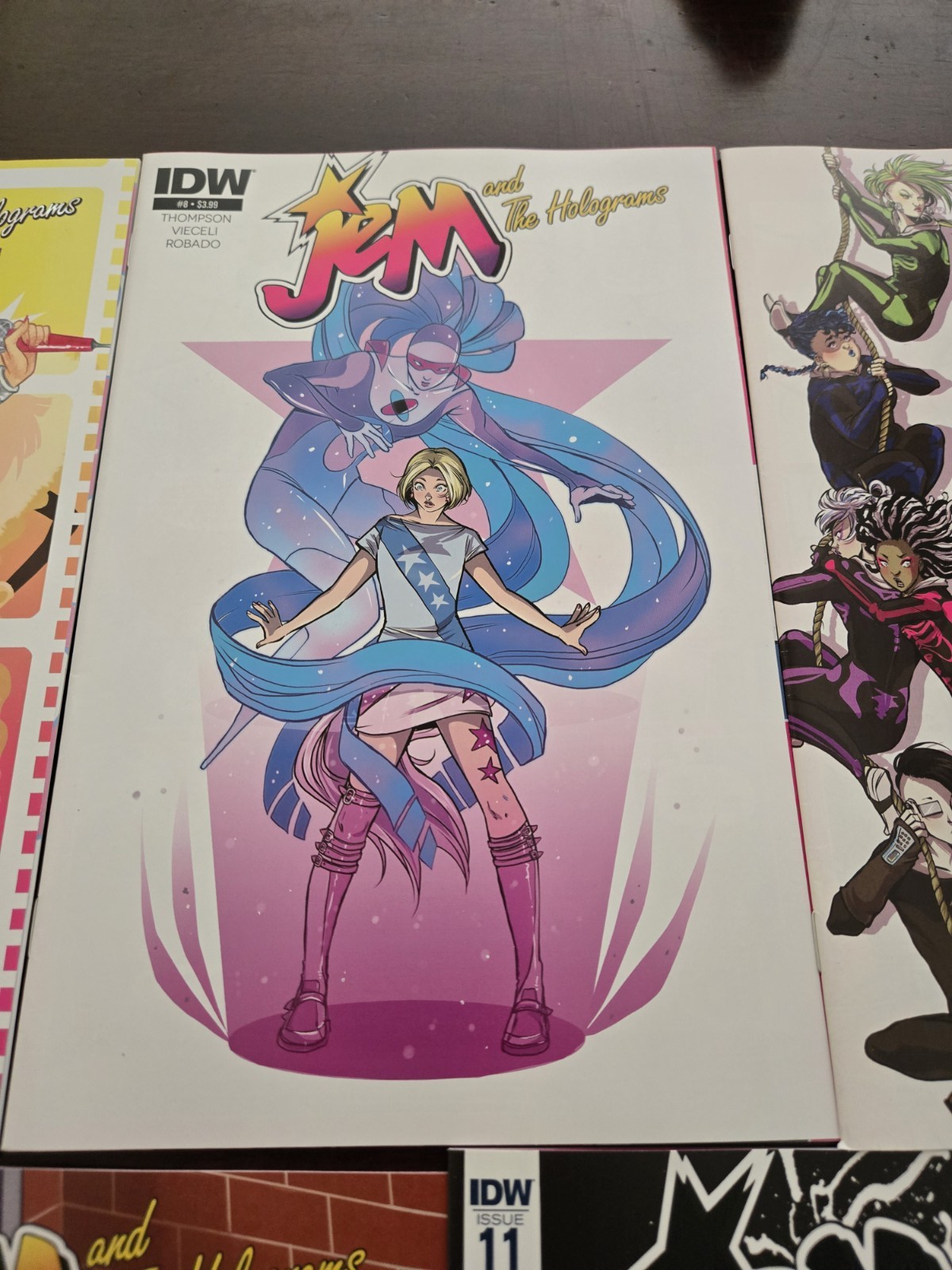 Jem and the Holograms IDW Comics Issues 1, 8-11 NM 4 Books Total