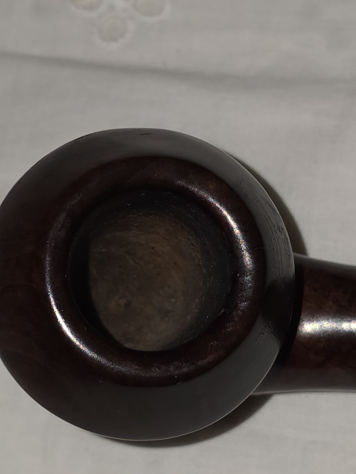 ​Vintage MT Shield Bent Rhodesian Briar Estate Pipe Mitchell Thomas Warm Walnut
