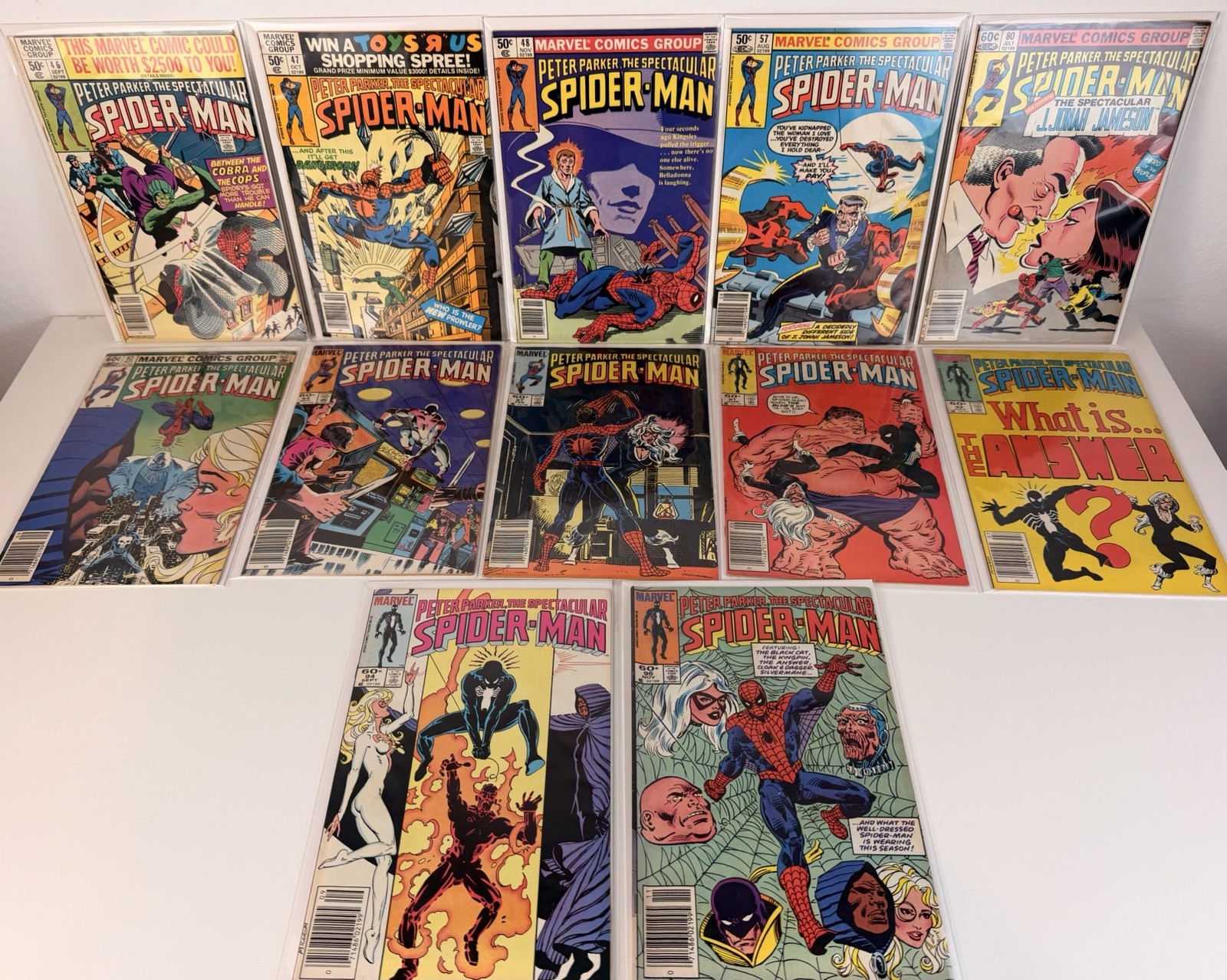 Spectacular Spider-Man #46-48, 57, 80, 82, 84, 87, 91-92, 94, 96 | Marvel