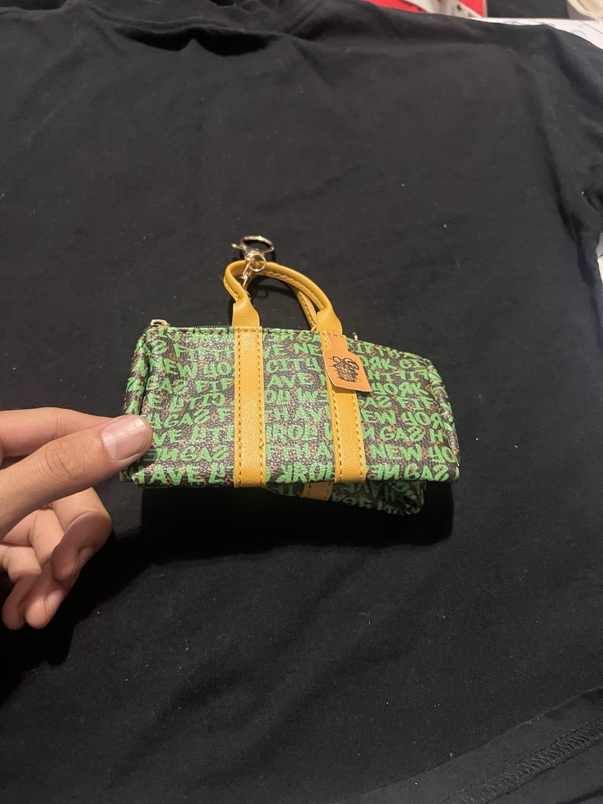 Mini Keychain Bag ( Hand Made , Self made ) Free Keychain Inside