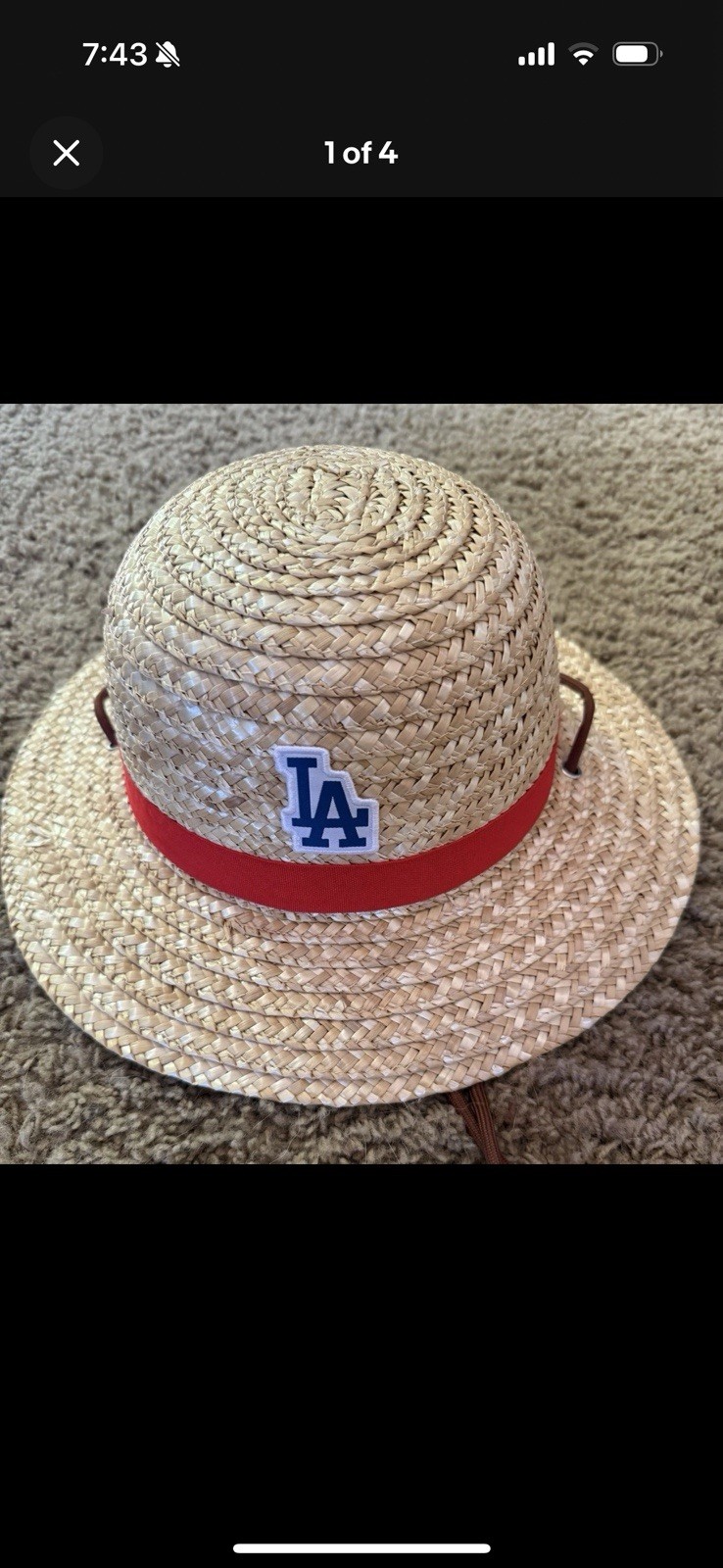 BANDAI ONE PIECE MONKEY D LUFFY STRAW HAT W/ BIBLE CARD Tanaka Hat Size M