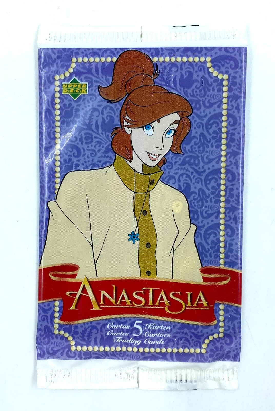Anastasia Trading Card Pack 1998 Factory Sealed (5 Cards Per Pack) – Upper Deck