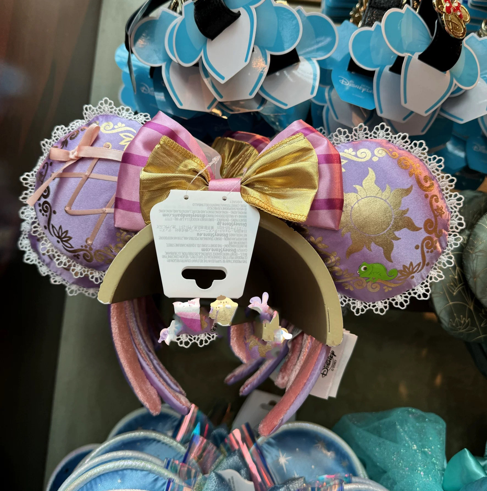 US Stock Rapunzel Tangled Pascal Disney Parks Mickey Ears Minnie Headband