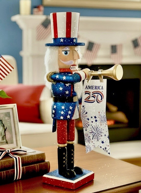 Santa’s Workshop LRG 14” America’s 250th NUTCRACKER Limited 2026 Ed NEW IN BOX