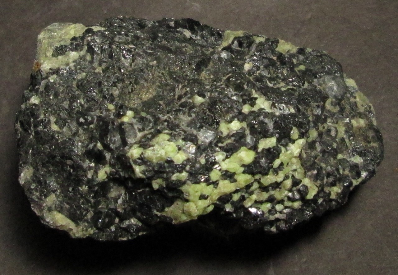 Mint Green Bi-Wave Willemite, Franklinite, Fluorescent Mineral, Franklin NJ