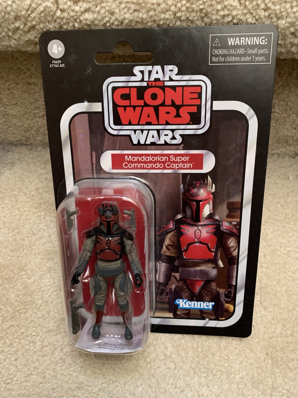 Star Wars 3.75” Vintage Collection Mandalorian Super Commando Captain NONMINT