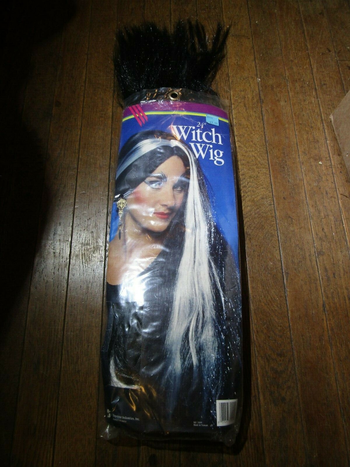 IOP- Original Vintage Witch Wig Costume ~ 24.0 Inches Long – Made in Taiwan