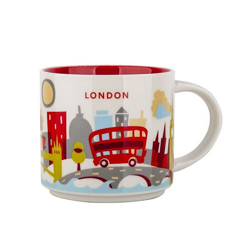 Starbucks London City “You Are Here” Collector’s Edition Ceramic Coffee Mug