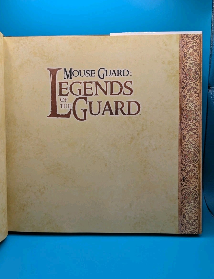 Mouse Guard: Legends of the Guard – Vol 1 – David Petersen – HC – Graphic Novel