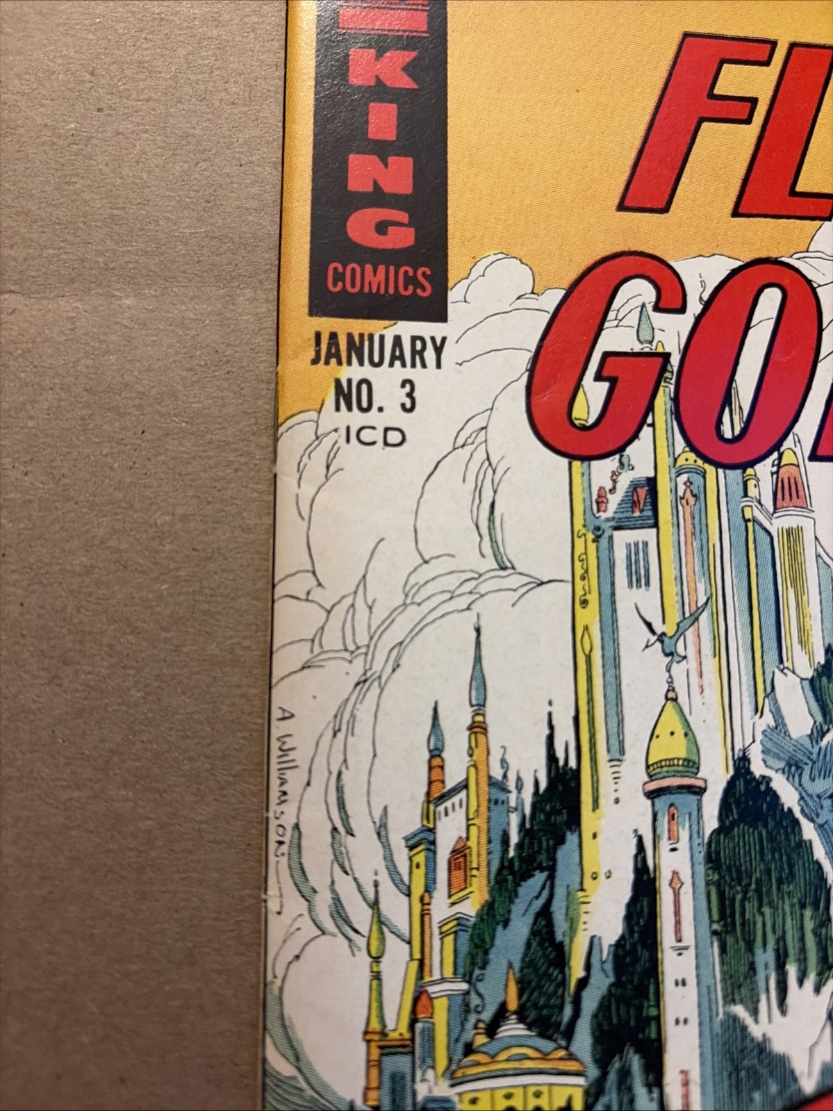 FLASH GORDON #3 1967 Classic King Comics Silver Age High Grade NM-