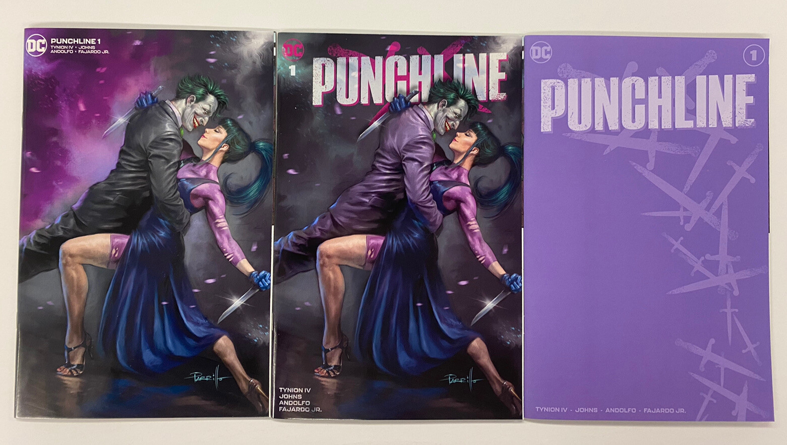 Punchline Special One Shot Parrillo Exclusive SET of 3 Virgin+ Tynion NM DC 2020