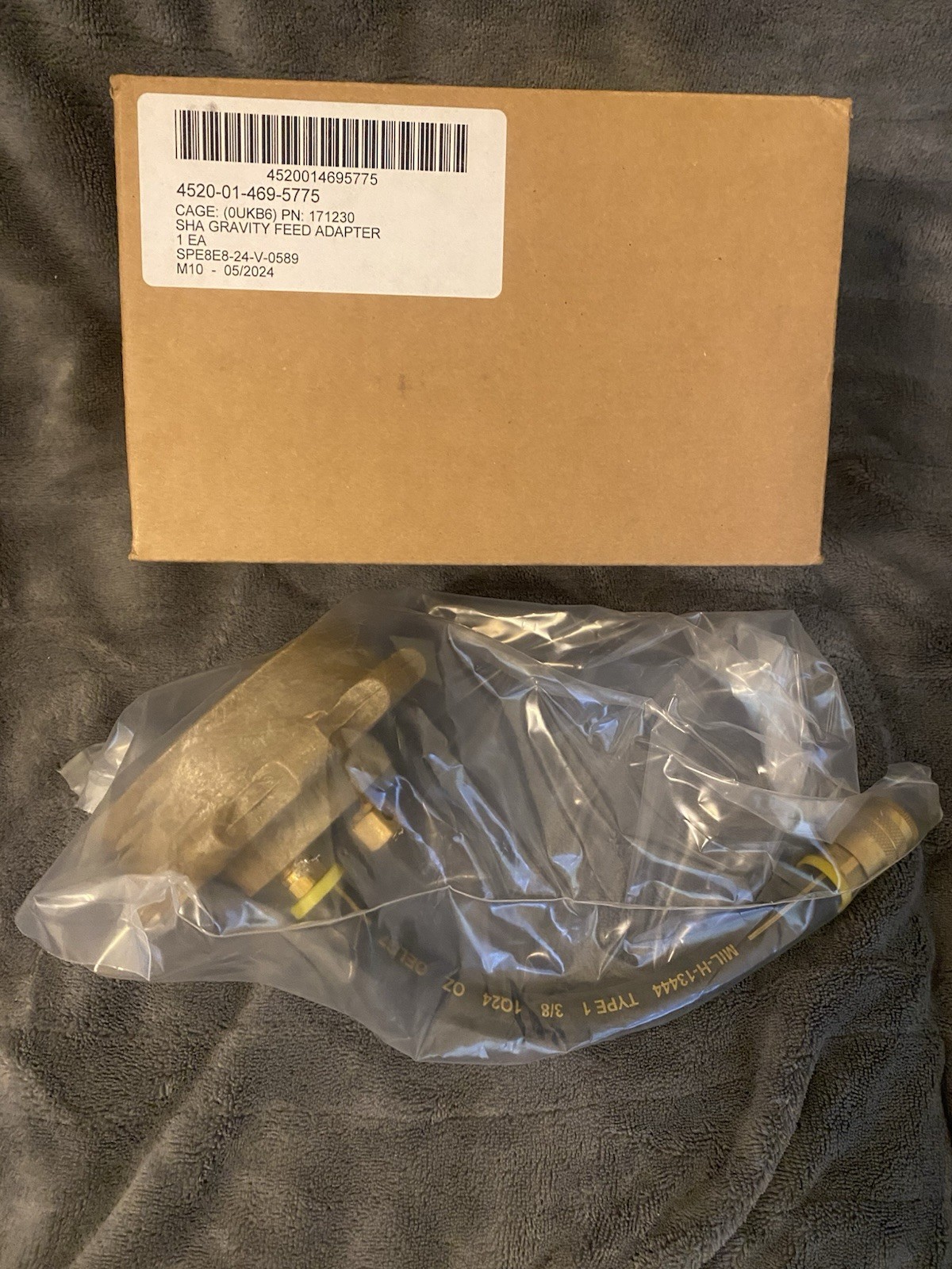 Gravity Feed Fuel Adapter for Scepter Military Fuel Can 20L/ 5 Gallon
