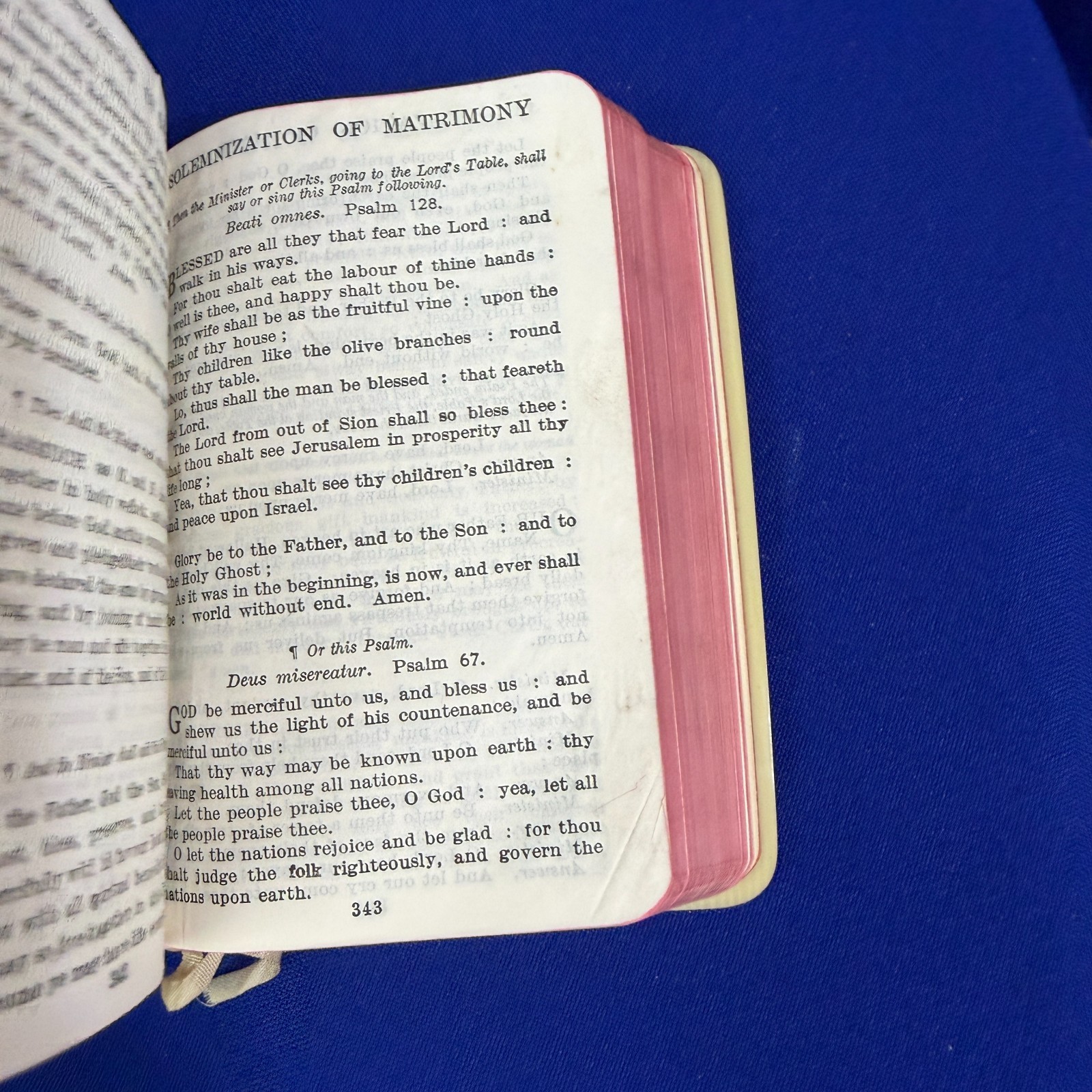 1939 Aviation Test Pilot Henry Lloyd Child & Allene Wedding Gift Prayer Book