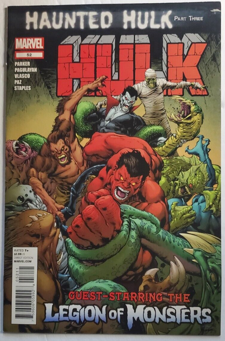 Hulk # 52 Legion of Monsters