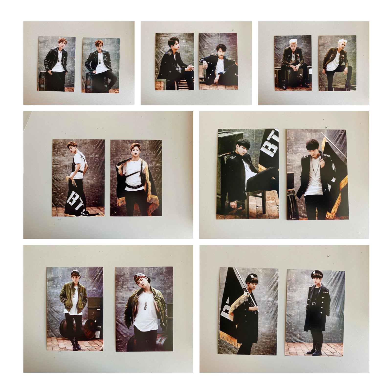 Unbranded Selfmade 4″x6″ Printed Photos BTS Red Bullet Series