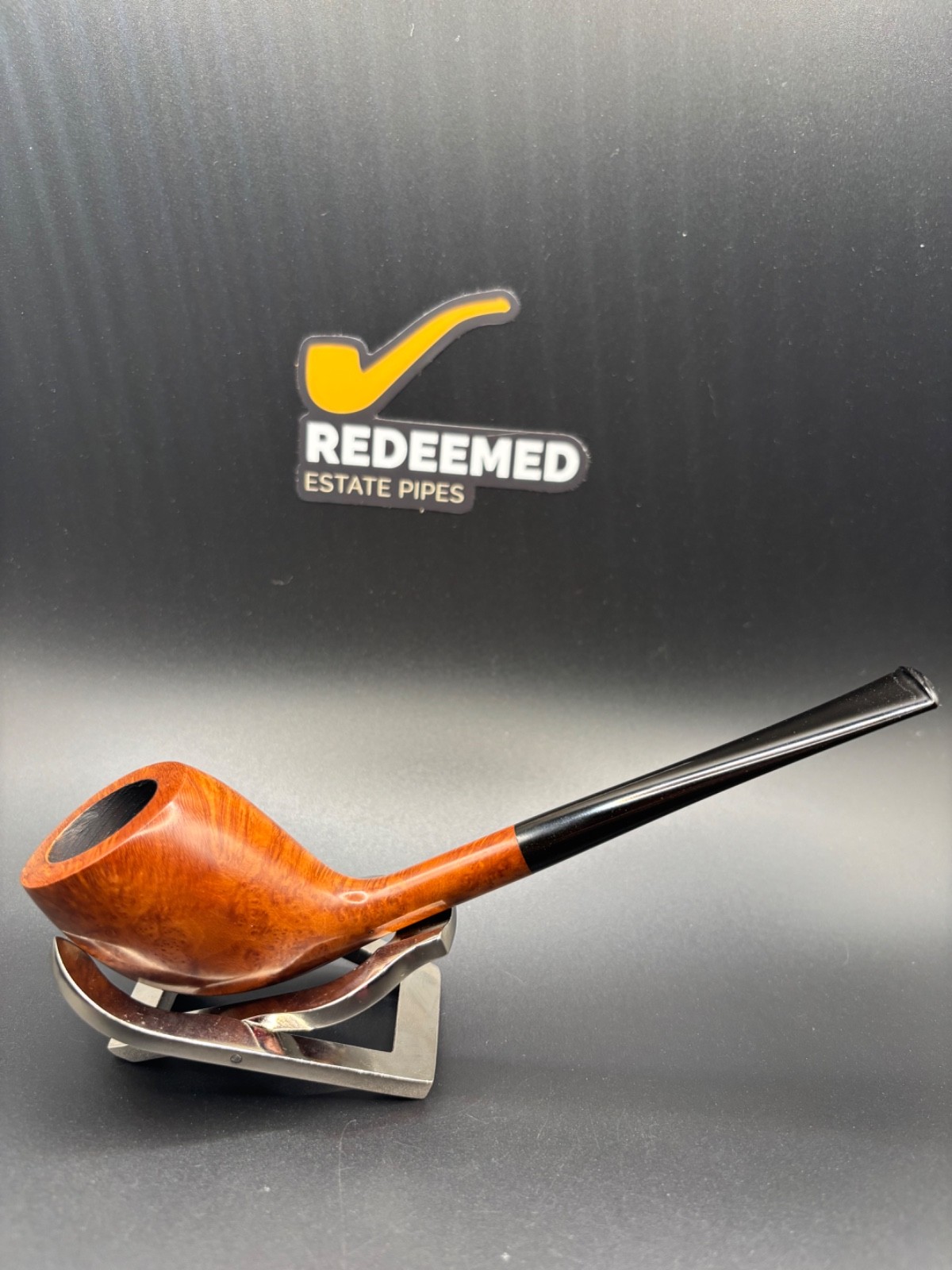 UNSMOKED!!! Charl Goussard Smooth Pencil Shank Belge Artisan Pipe