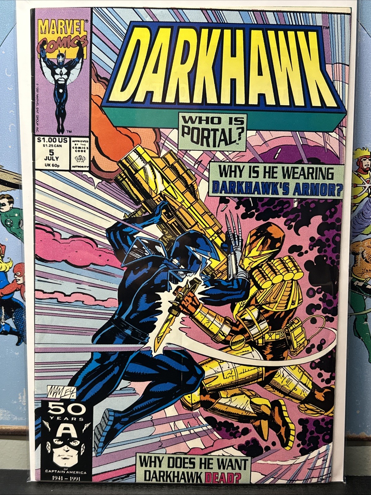Darkhawk #5 Vol. 1 1991 Marvel Comics 1st App VG Combined Shipping 🔥