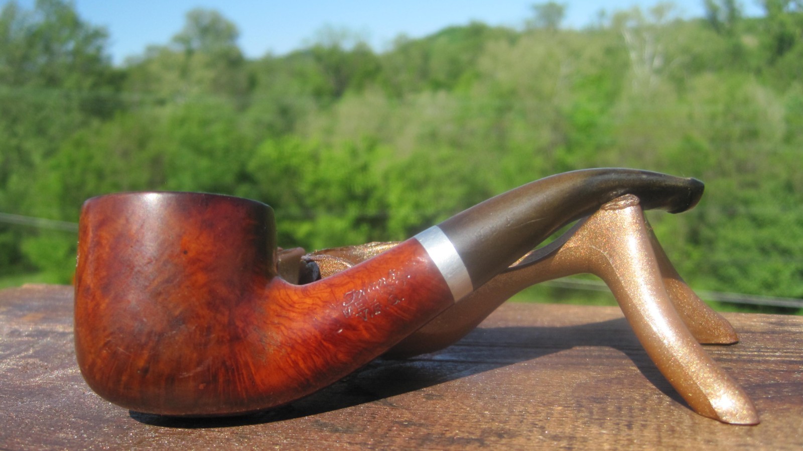 Medico Frank VFQ 38 Imported Briar Root Smoking Estate Pipe 4.3/4″ L