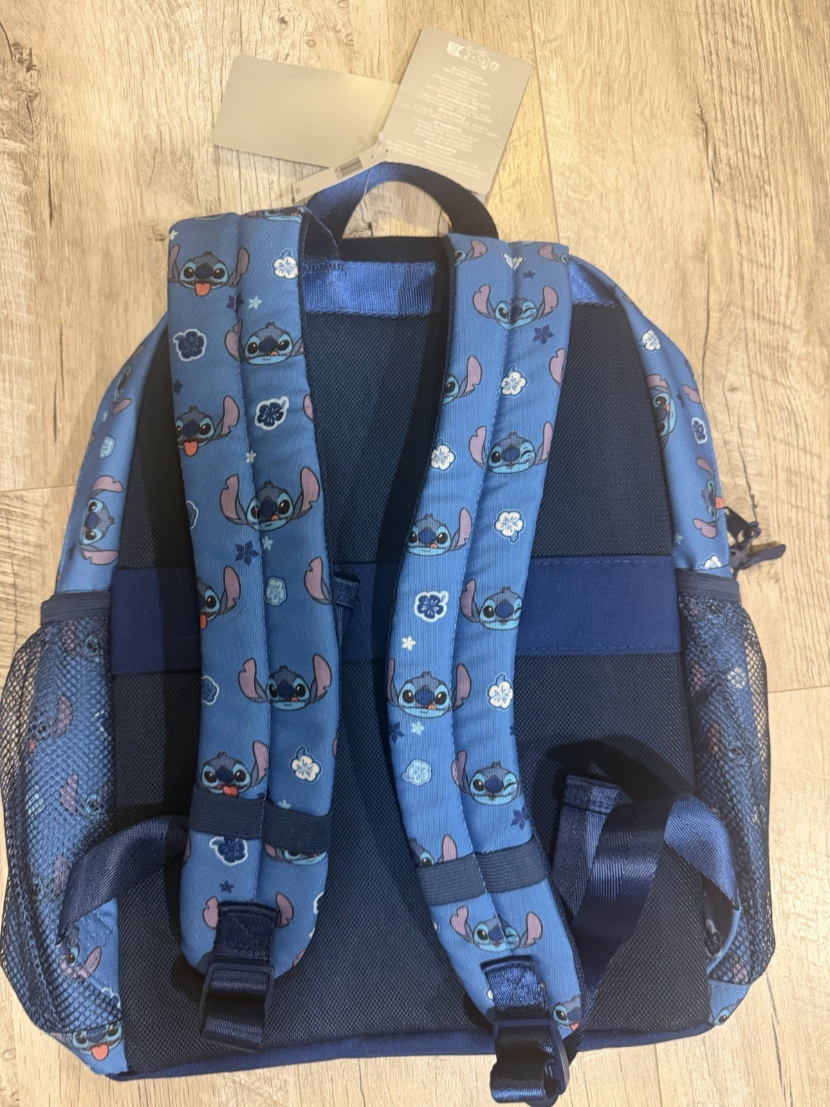 Disney Parks Stitch Faces Backpack Bag New with Tag Pattern Will Vary