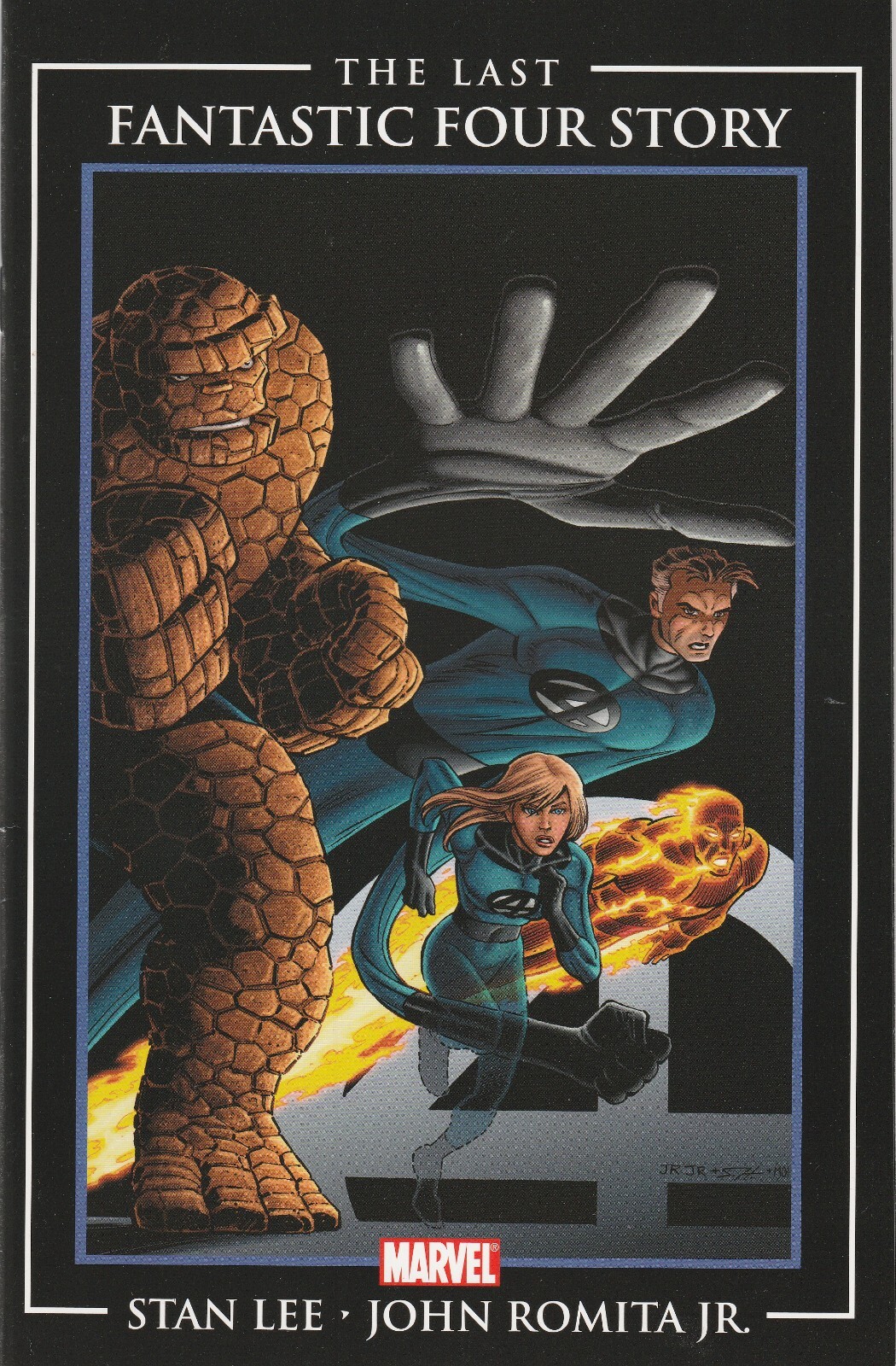 THE LAST FANTASTIC FOUR STORY (2007 GIANT-SIZE) STAN LEE & JOHN ROMITA, JR ~ NM
