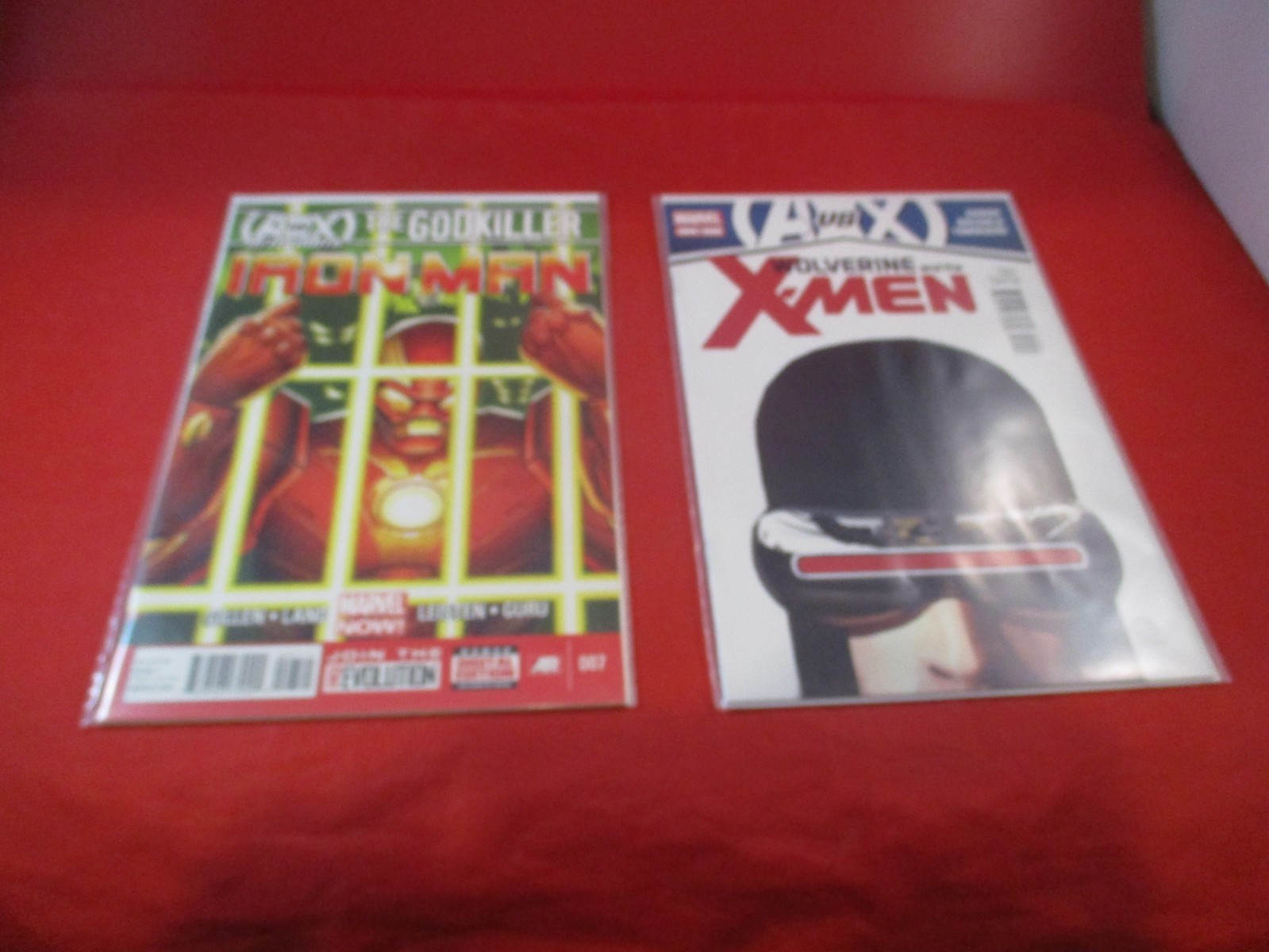 Avengers vs. X-Men Comic Ironman the Godkiller #007 & Wolverine and the X-Men 10