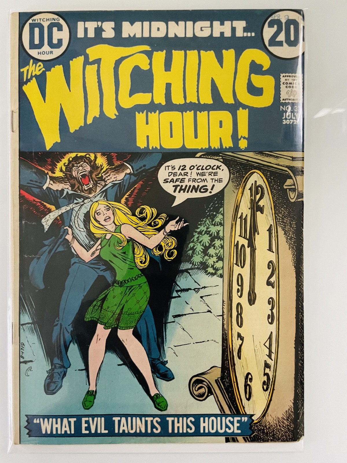 The Witching Hour #32 July 1973 DC Comics Horror