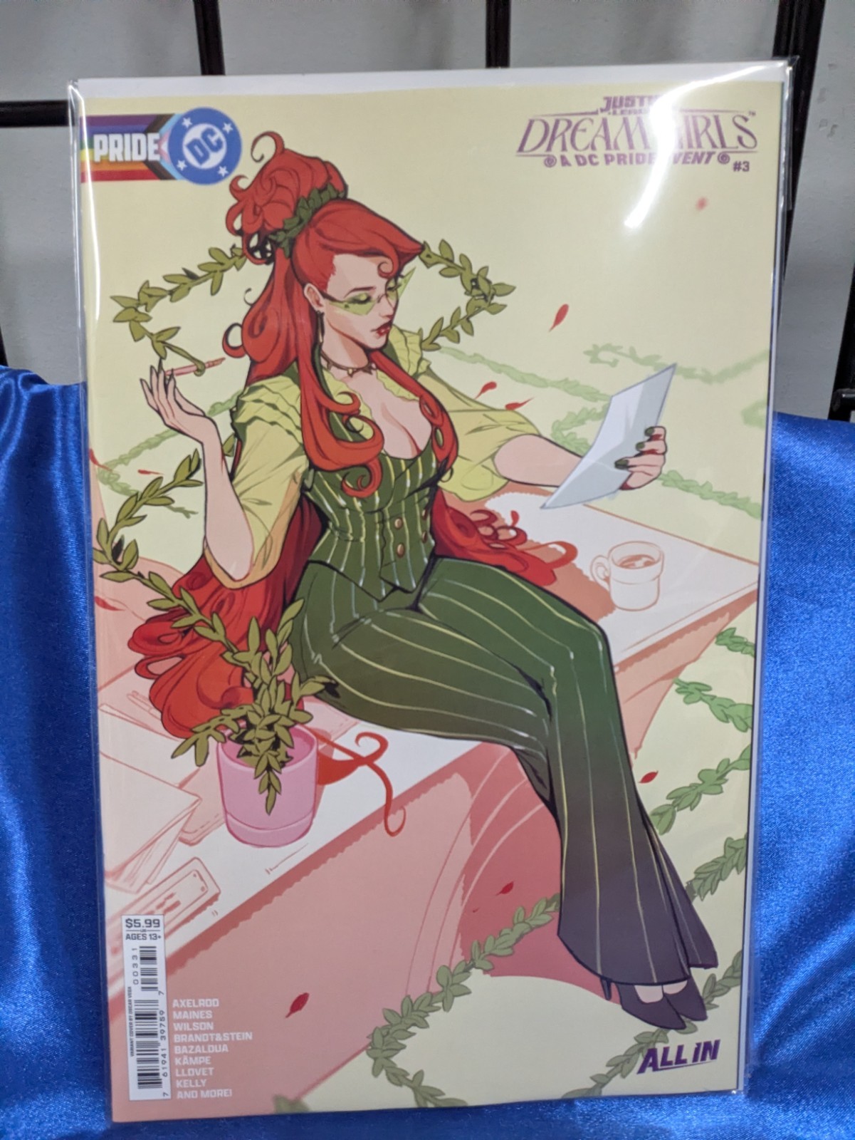 Justice League Dream Girls A DC Pride Event #3 (Of 4) Cover C Oscar Vega Card St