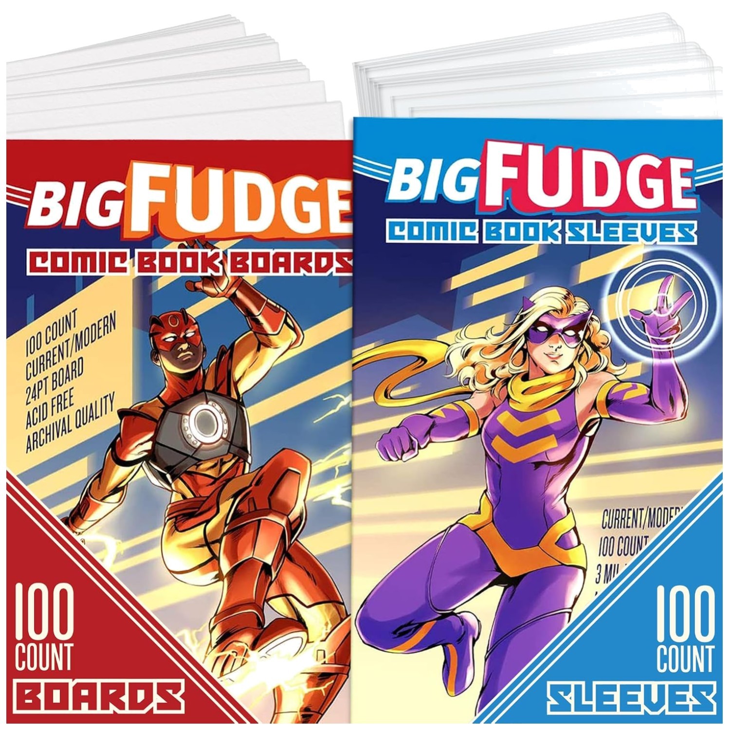 Comic Book Bags and Boards Set – Acid-Free Protection