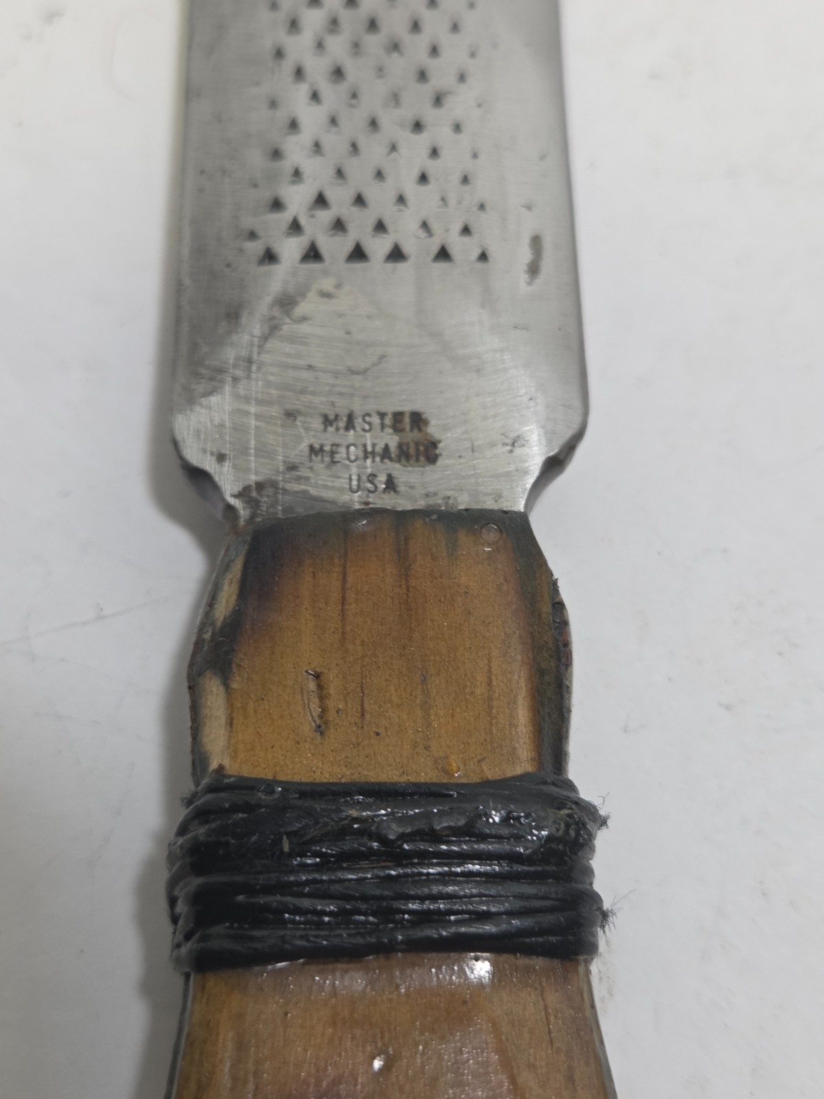 Home Made Amish Lancaster County High Carbon Steel 9.5″ Dagger File Knife