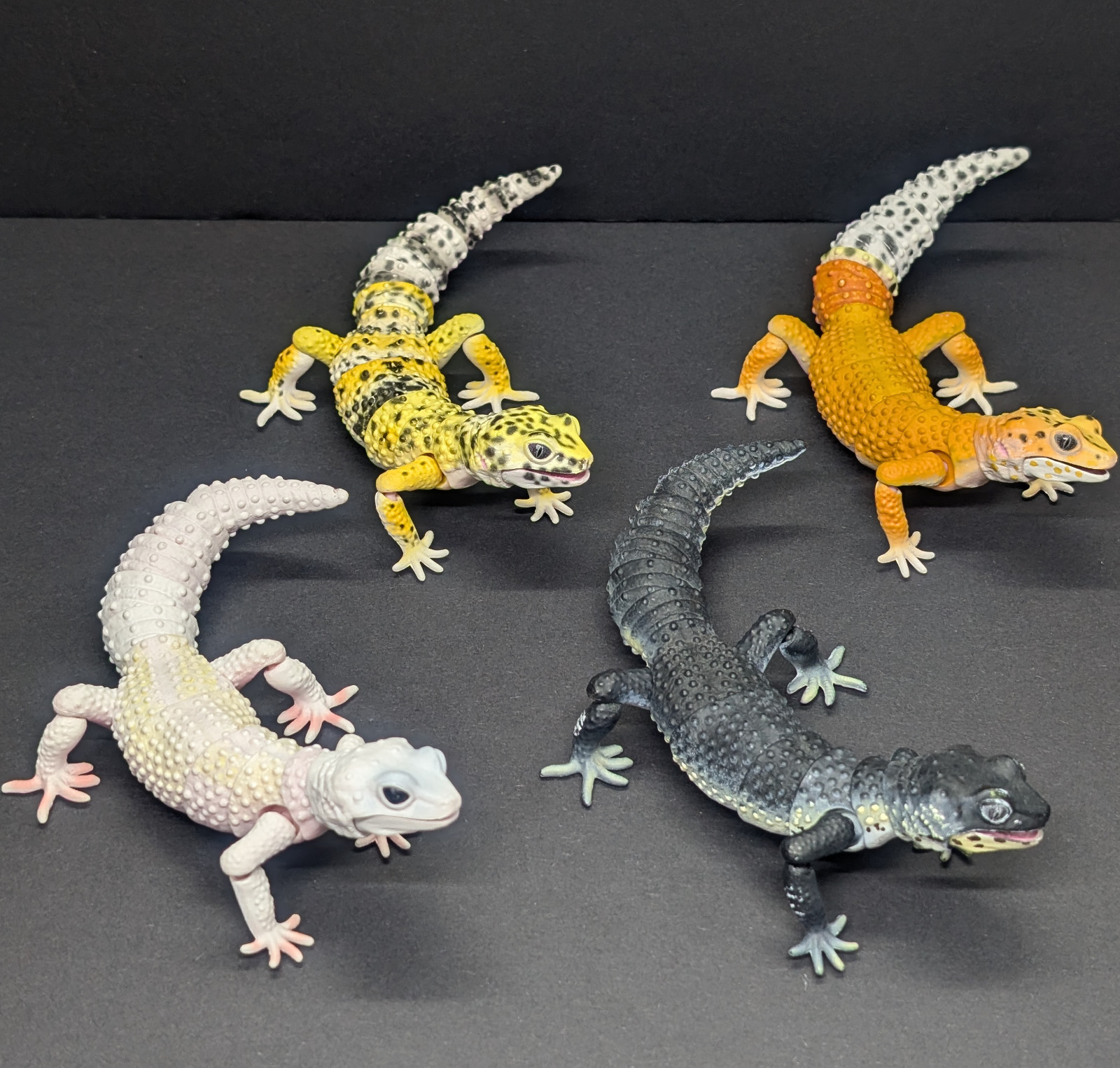 Bandai Gashapon Leopard Gecko 6.3in Realistic Figure Free Shipping from Japan