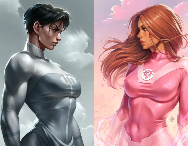 BATTLE BEAST 11 & INVINCIBLE RETURNS #1 KATYA SINYUKHINA VIRGIN VARIANT PRE -8/7