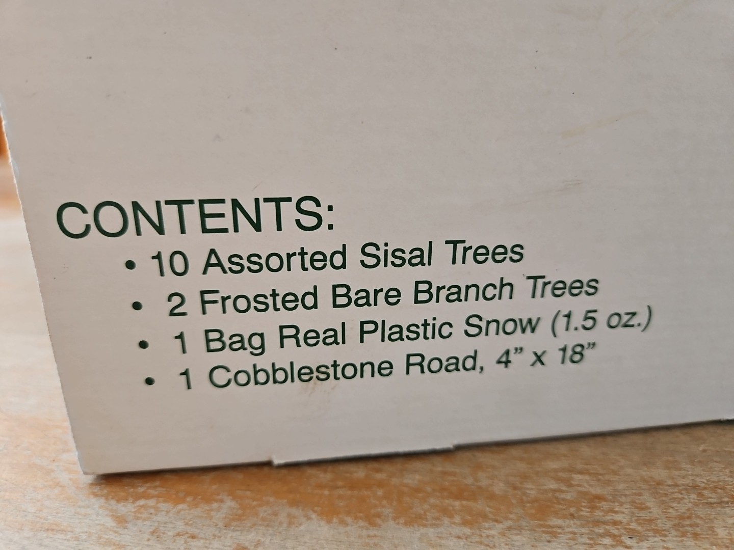 DEPARTMENT 56 VILLAGE LANDSCAPE 14 Piece Set 52590 NEW IN BOX