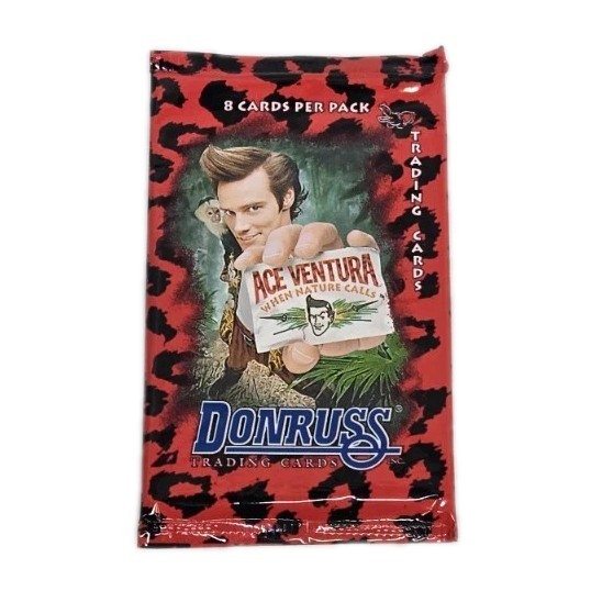 Ace Ventura When Nature Calls Trading Cards 1995 Donruss Factory Sealed Pack