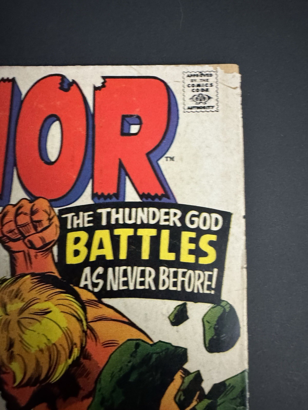 Thor 166, 2nd Adam Warlock & Classic Battle. G/VG, 1969 Silver Age Marvel