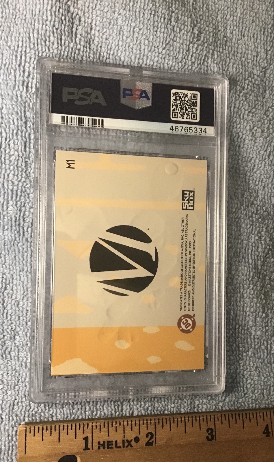 DC Milestone Media Hardware Graded Comic Trading Card PSA 7 M1 46765334 1993