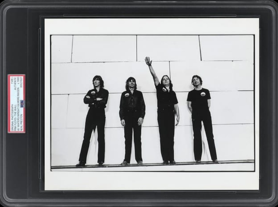 1980 Pink Floyd “The Wall” TYPE 1 Original Photo by Neal Preston PSA Rare