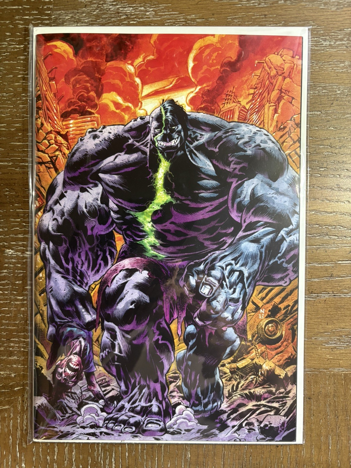 Infernal Hulk #1 Virgin Variant 1:100 Nic Klein NM Marvel